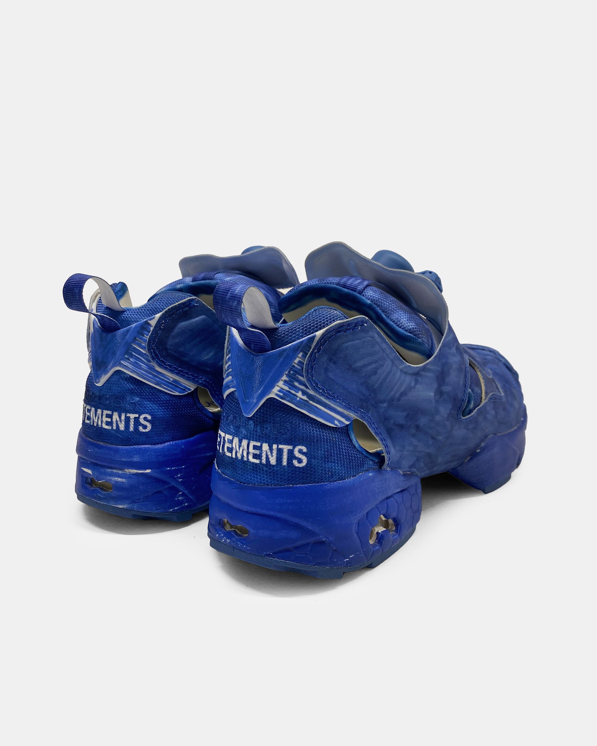 Vetements x Reebok AW2017 Insta Pump Fury Sneaker Blue – Knud Peters
