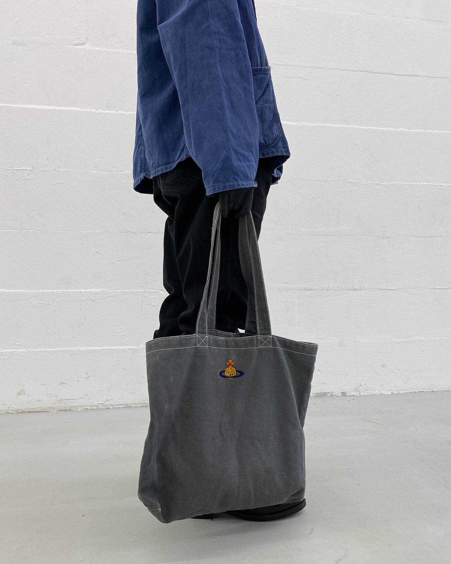 Vivienne Westwood SS2014 Runway Free Bradley Manning Tote Bag Grey