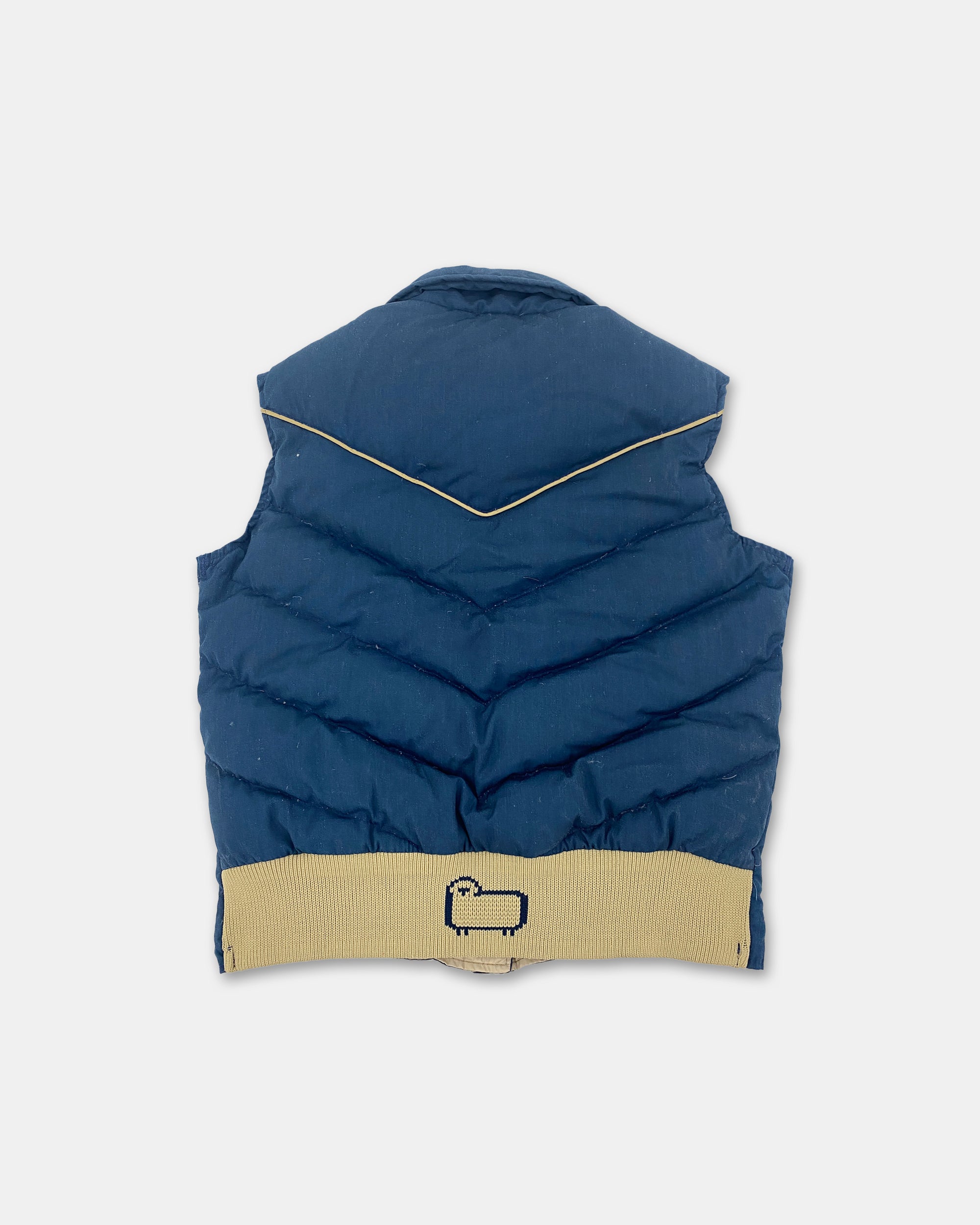 Woolrich 1980s USA Puffer Vest Dark Petrol – Knud Peters