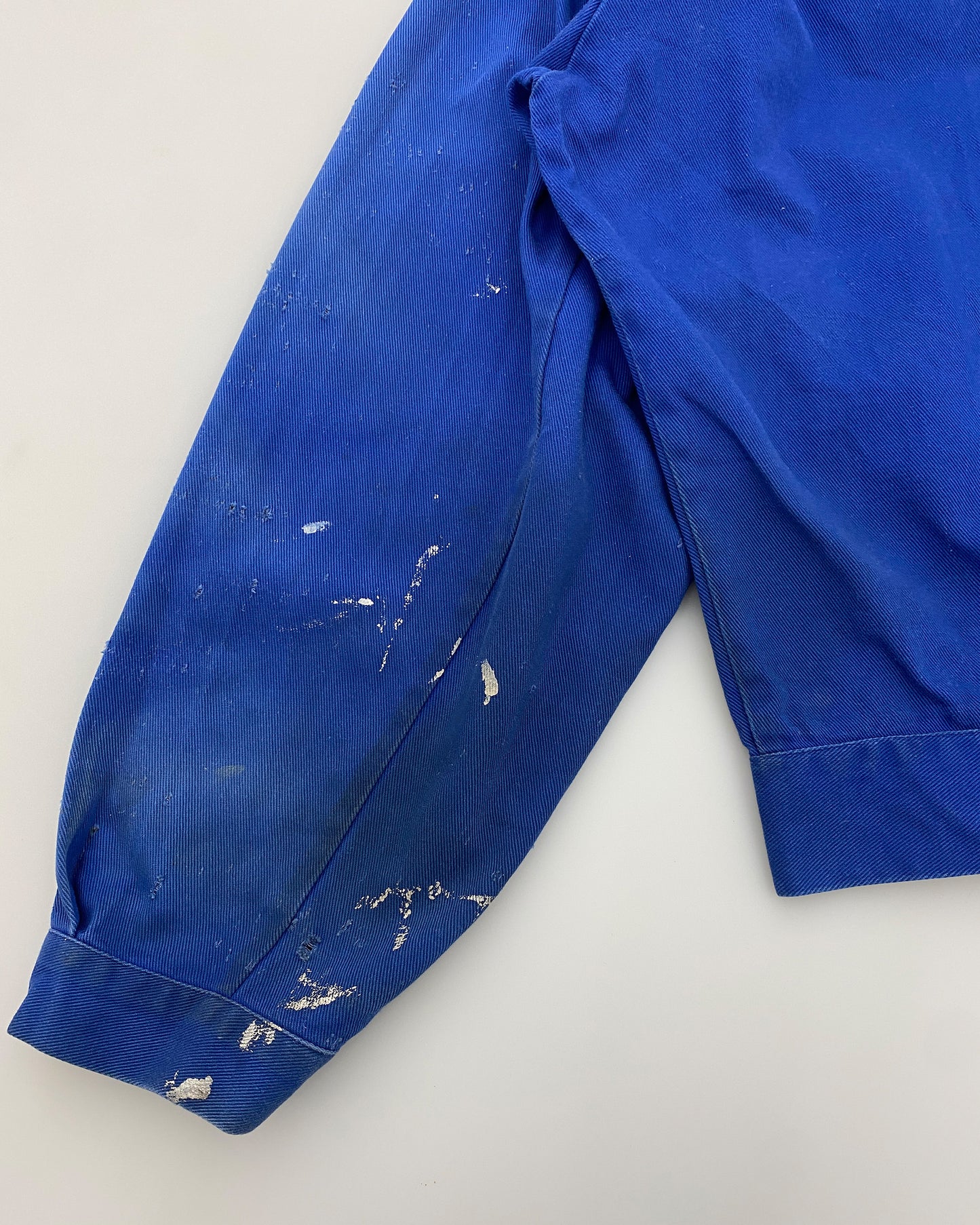 Vintage 1980s 2 Chest Pocket Work Jacket Blue