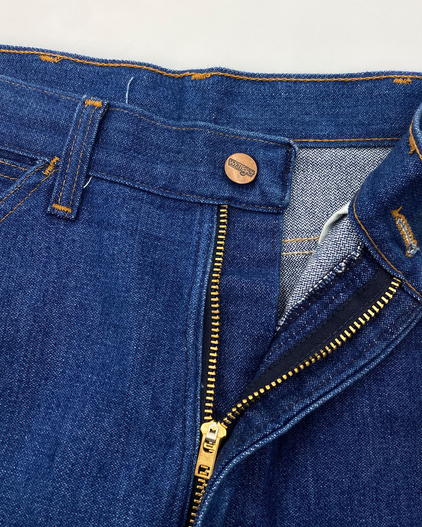 Wrangler 1970s USA Bootcut Denim Blue