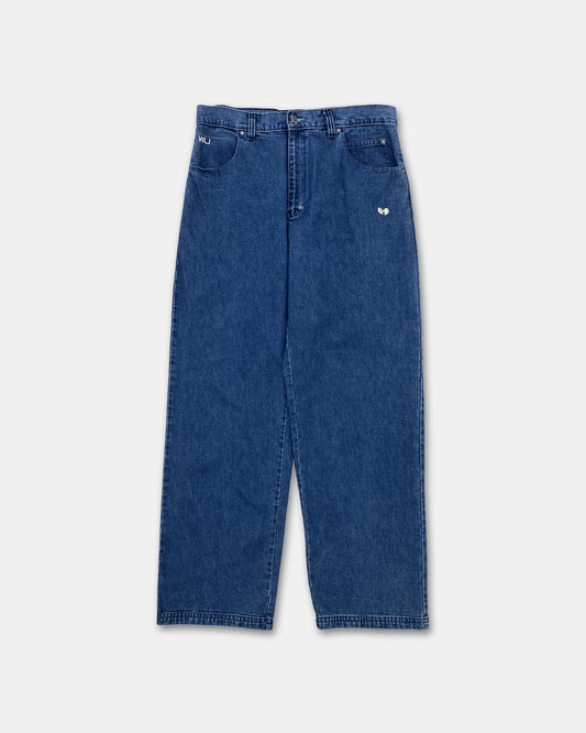 Wu-Wear 1990s Wu-Tang Clan Baggy Denim Blue