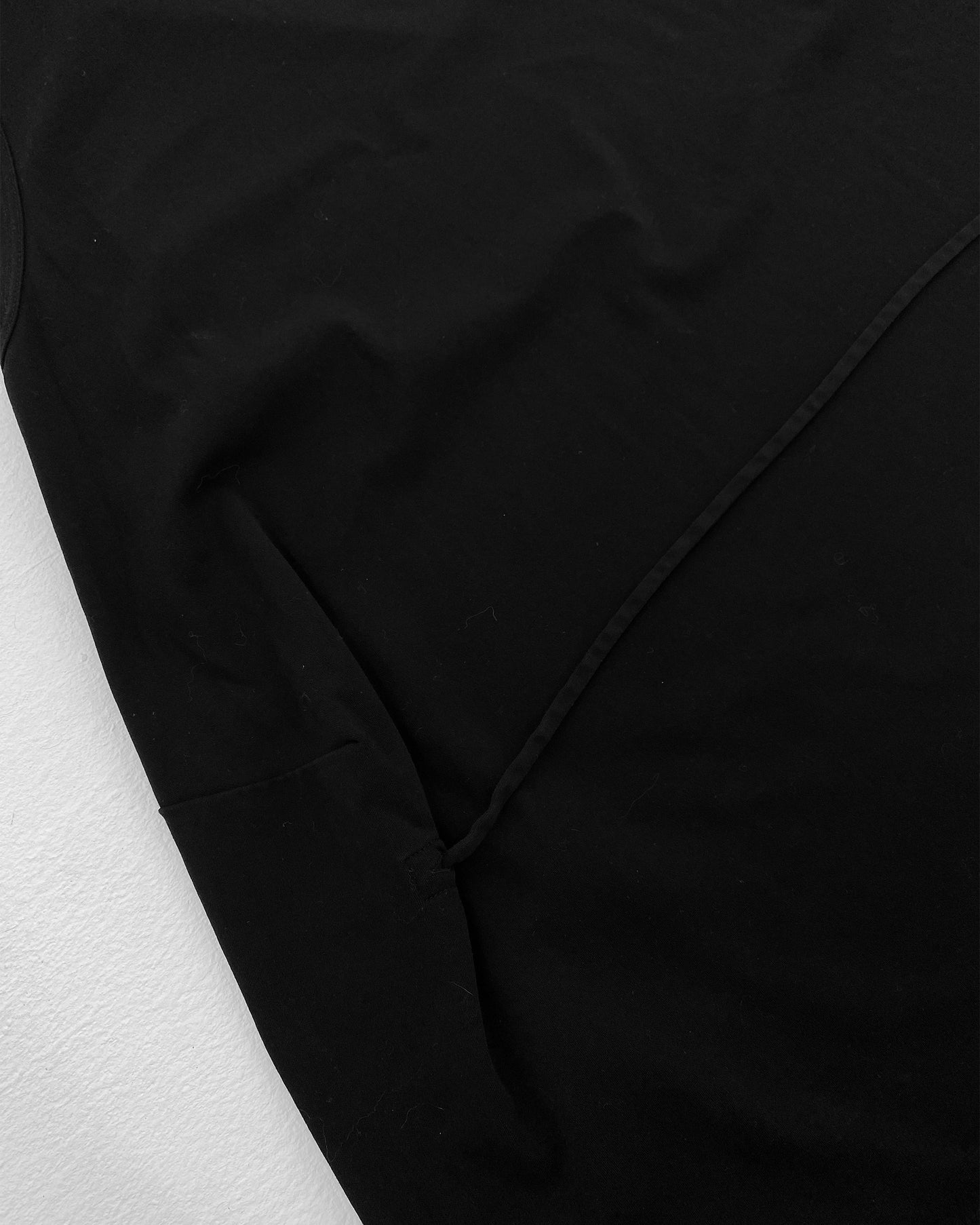 Y-3 SS2010 Übergroßes verstellbares Top Schwarz 