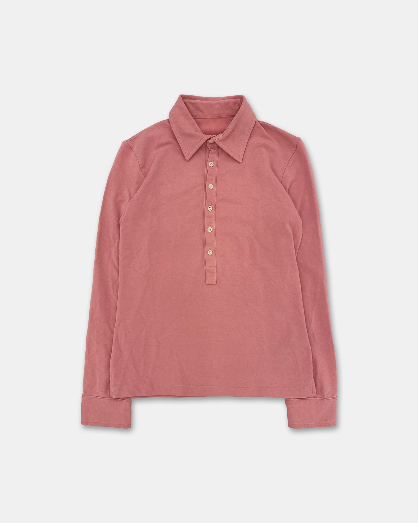 Y-3 2004 Poloshirt Top Rosa 