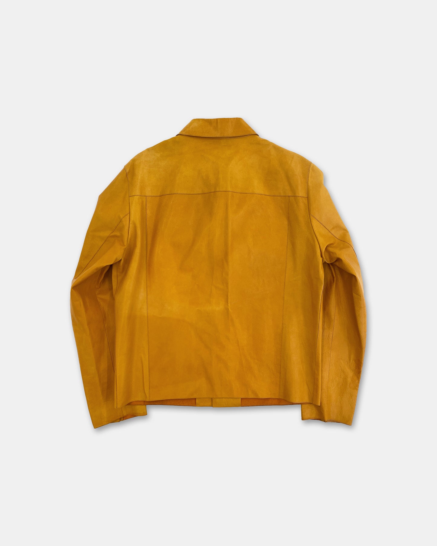 Miu Miu AW2000 Cow Leatherjacket Yellow