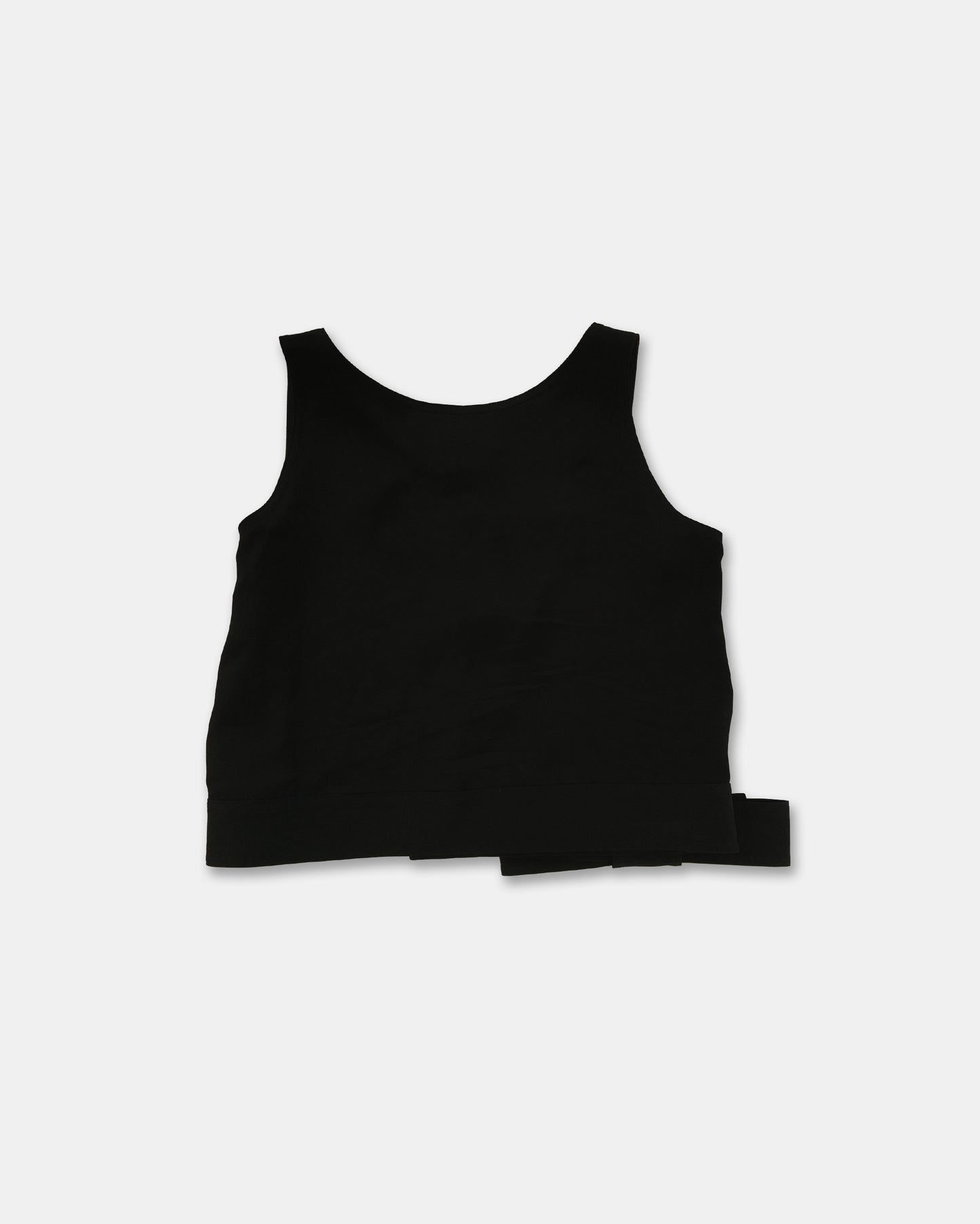 Yohji Yamamoto SS2006 Silk Vest Black