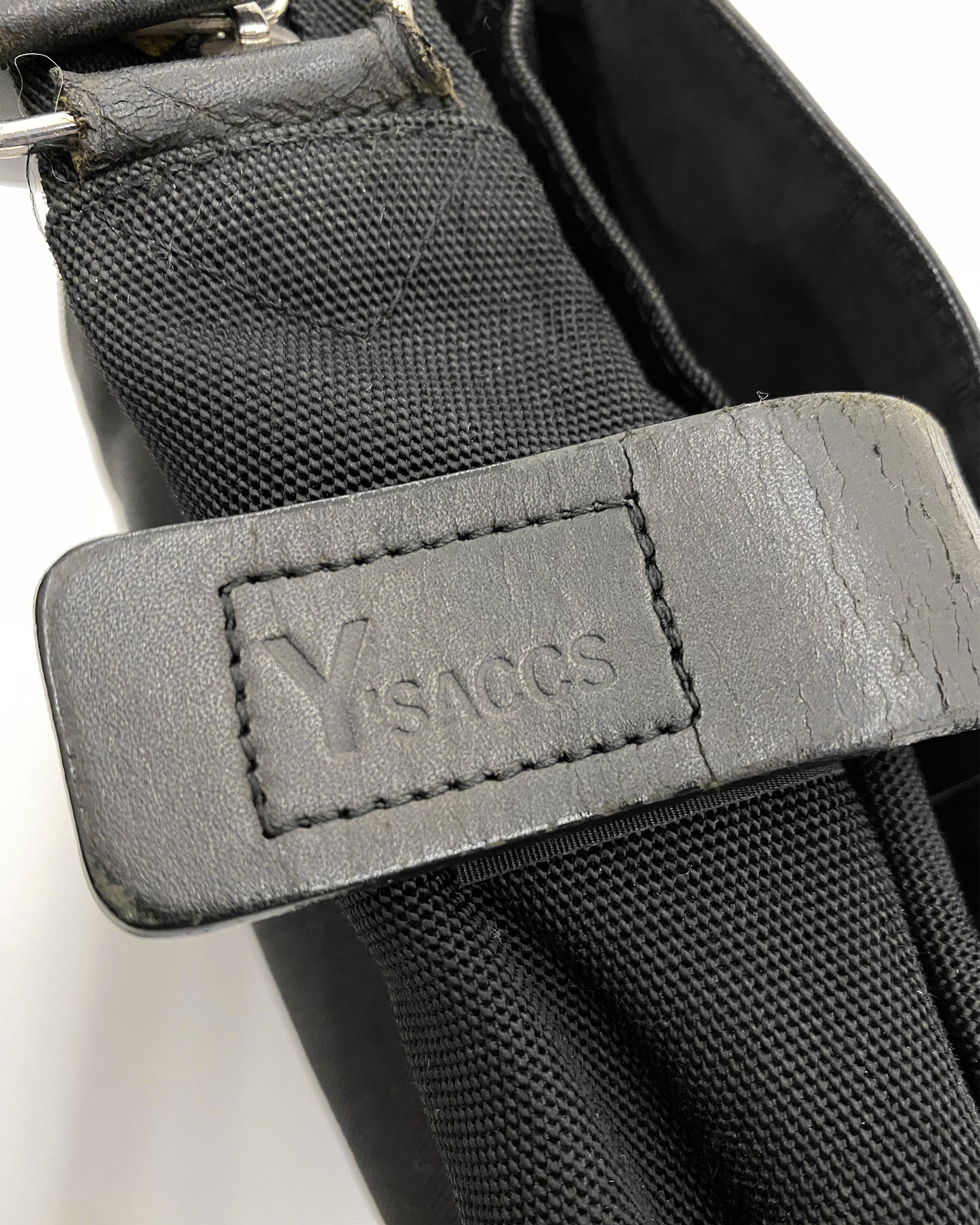 Y'Saccs by Yohji Yamamoto 1990s Shoulder Bag Black