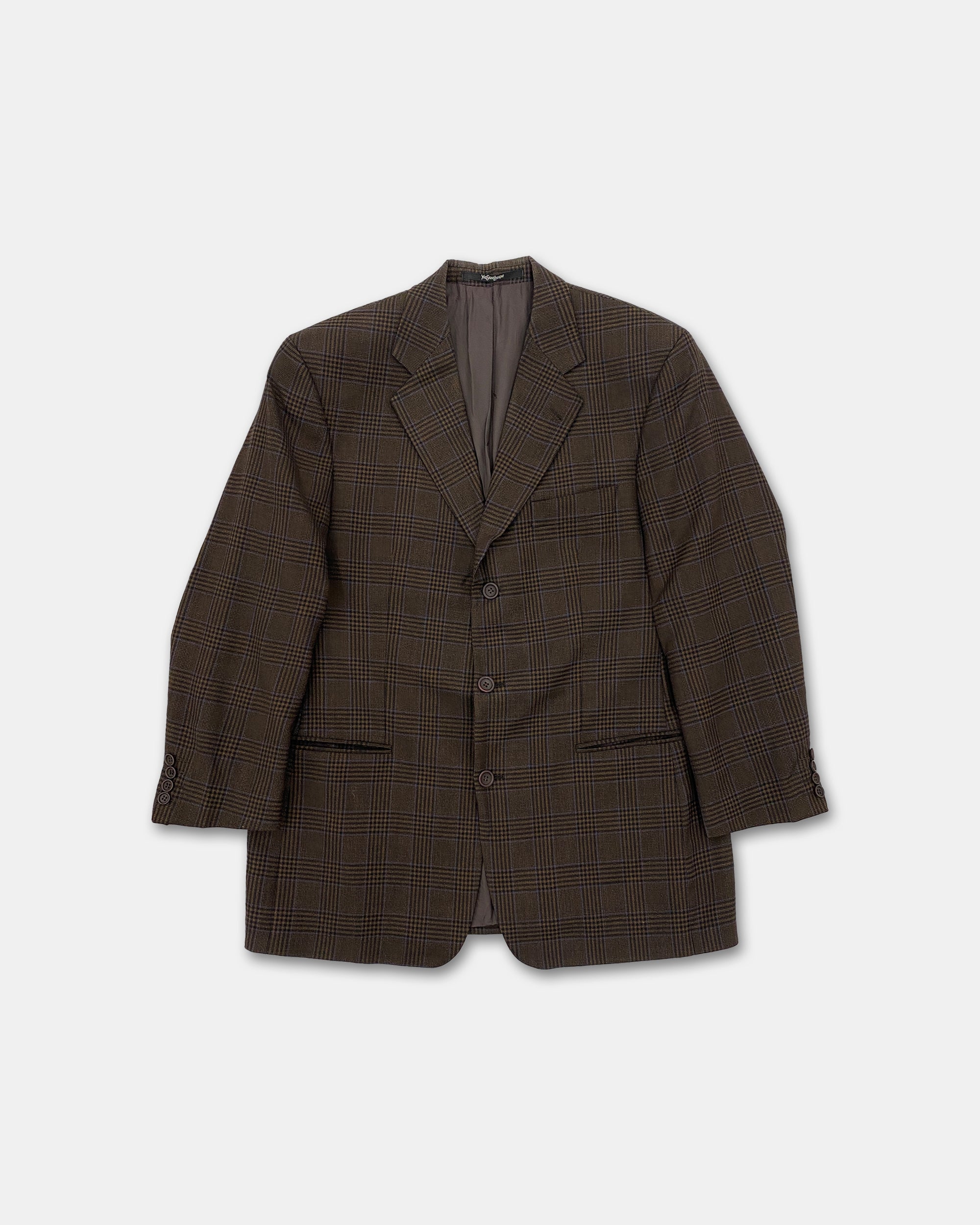 Jb さん用 90sYves Saint Laurent チェック柄 ジャケット