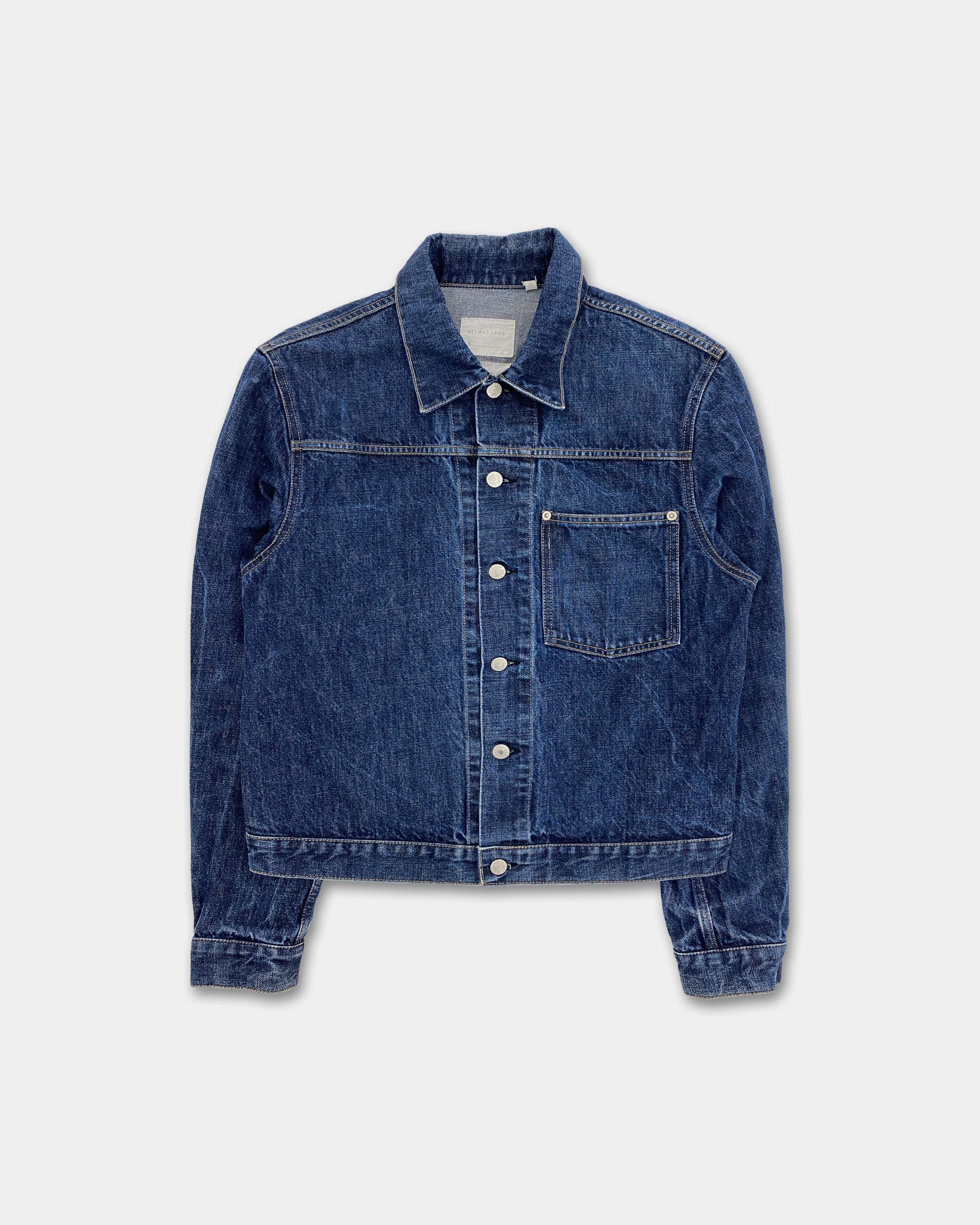 Helmut Lang 2000s Type 1 Classic Denim Jacket Blue – Knud Peters