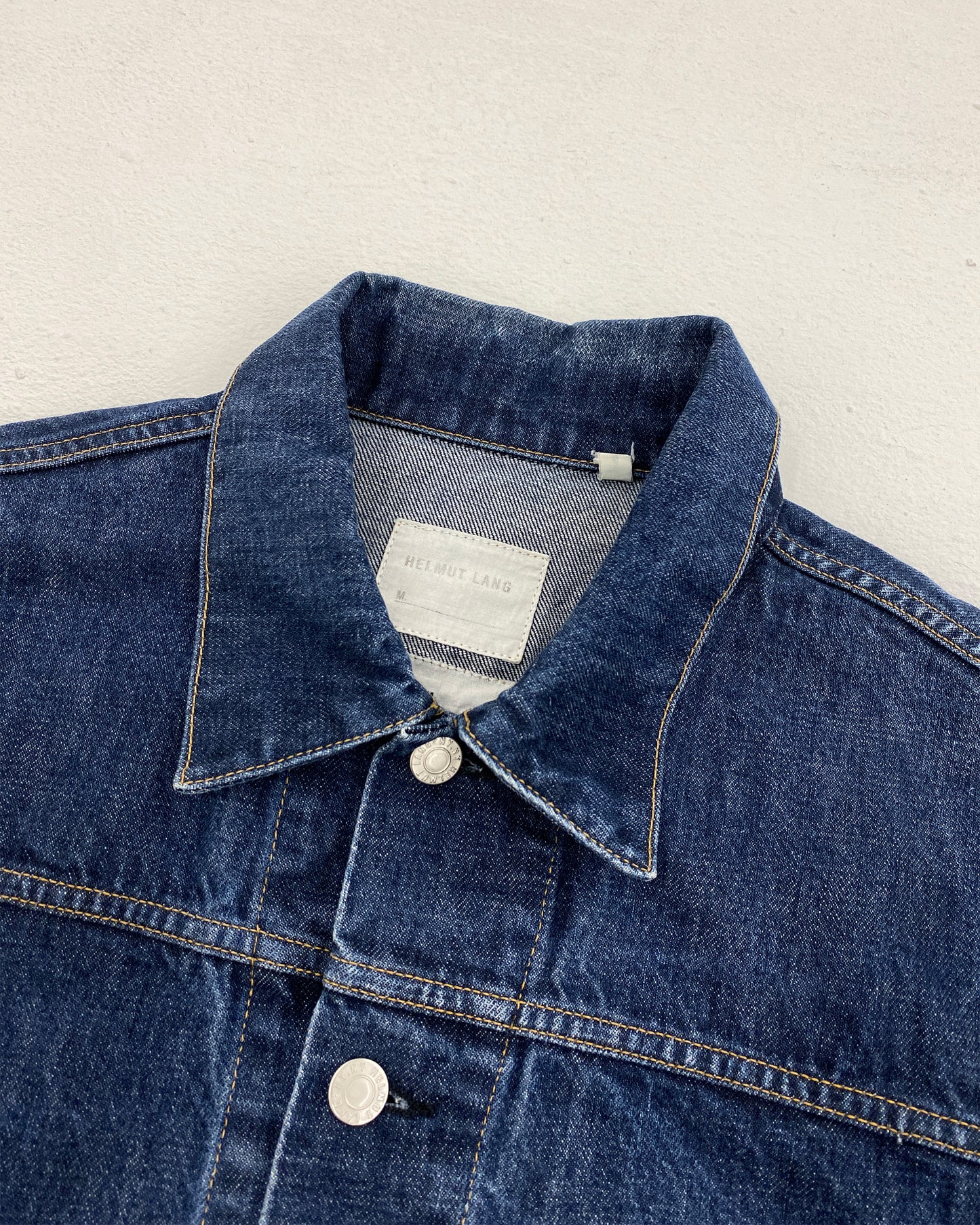 Helmut Lang 2000s Type 1 Classic Denim Jacket Blue